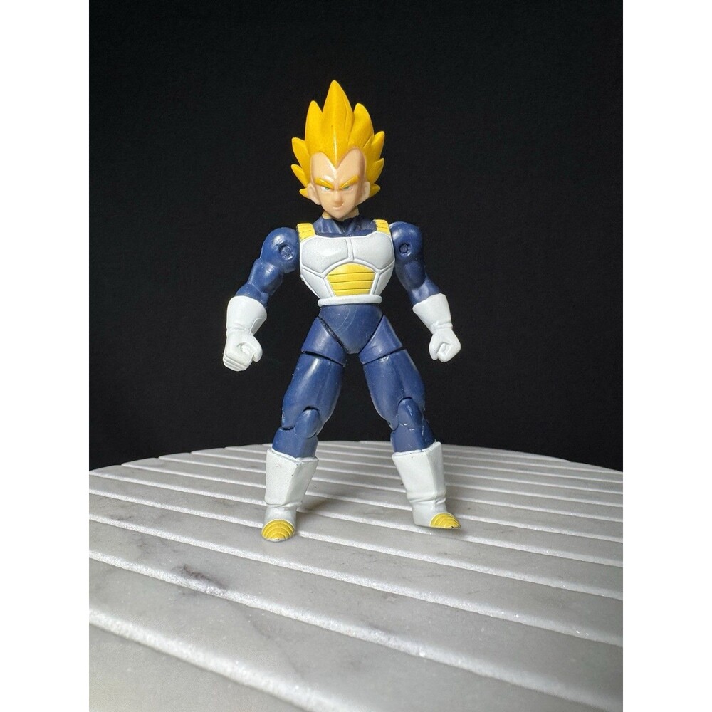 Dragon Ball Z Ultimate Collection SUPER SAIYAN Vegeta Bandai 4" DBZ 2008